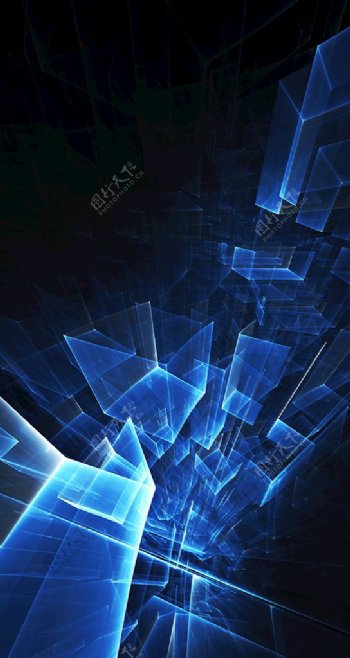 蓝色科技背景图片